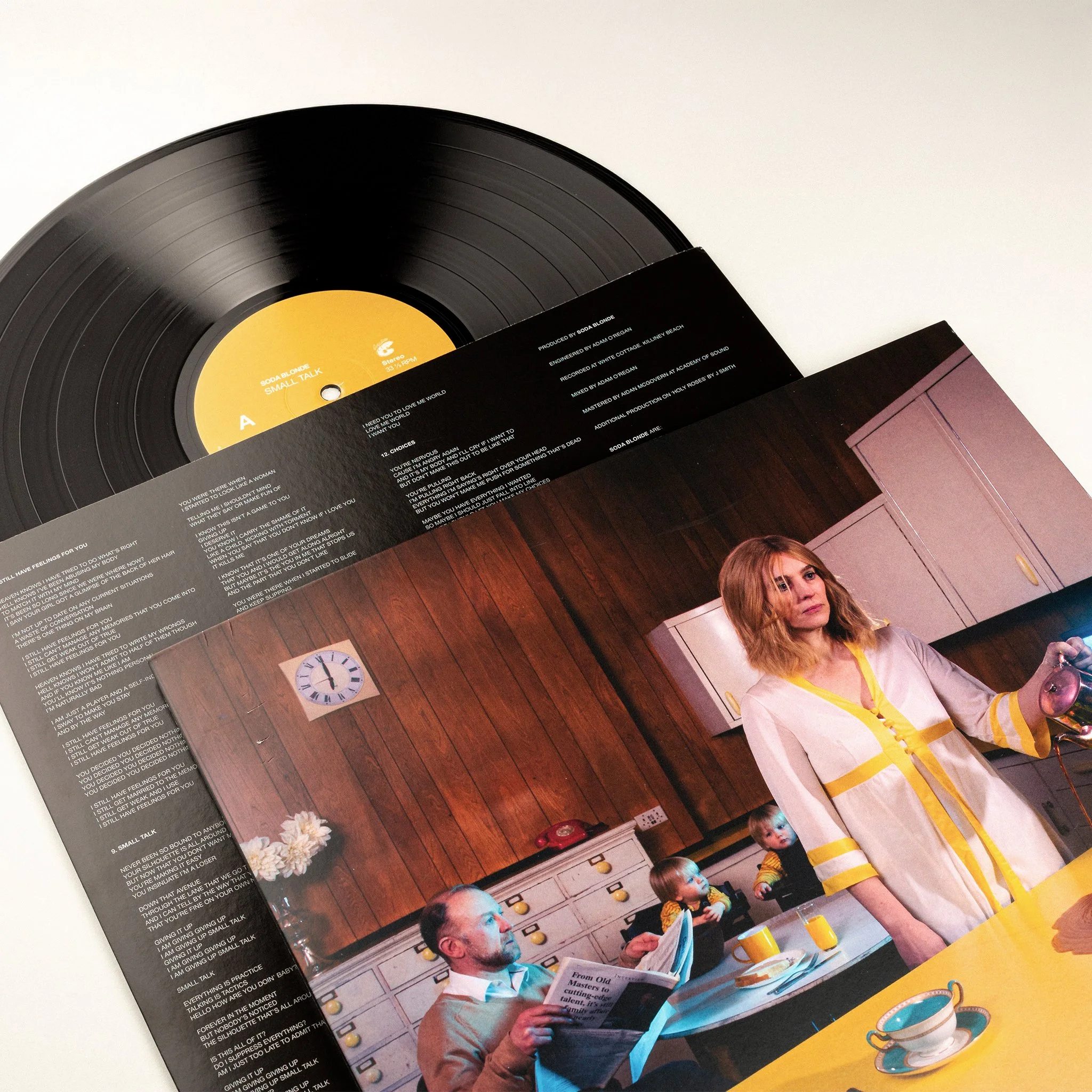 Soda Blonde - Small Talk — 12″ Vinyl Gatefold Edition